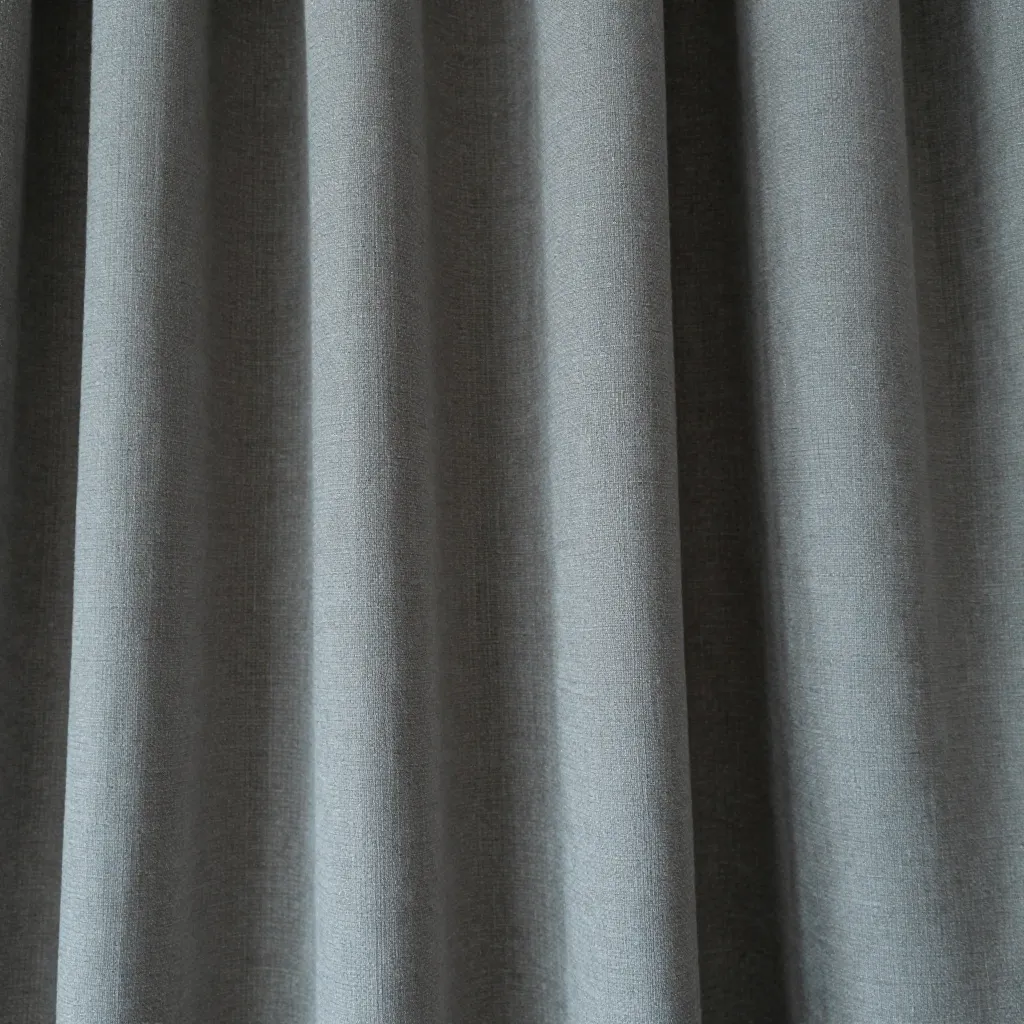 Handcrafted linen fabric with natural texture
